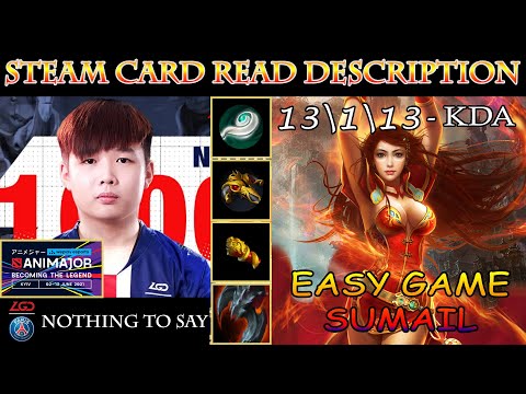 SUMAIL DESTROYED [Lina] Enter Beast Mode Try Hard Carry Game Dota 2