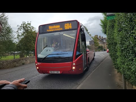 Tynedale Links 684 to Hexham - Go North East 5379 - NL63 YAE