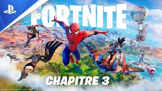 Fortnite - Trailer du Chapitre 3 - Saison 1 : Retournement | PS4, PS5