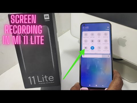 How to screen recording in XIAOMI 11 Lite |How to Record Screen in XIAOMI Mi 11 Lite| mi11 lite