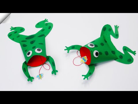 Crazy Frog Moving paper TOYS Easy paper crafts