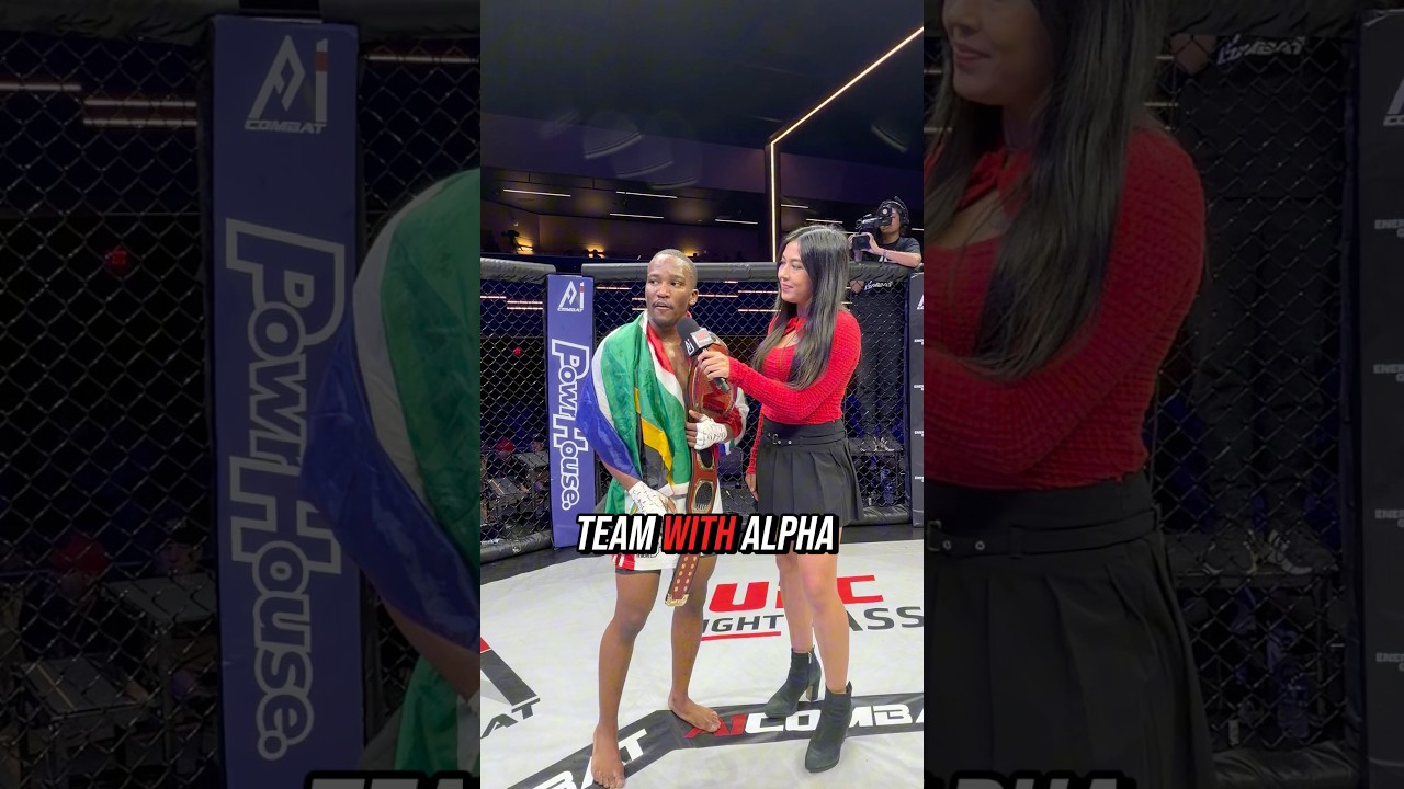 Phumi Nkuta | Post Fight Interview | A1 Combat 34
