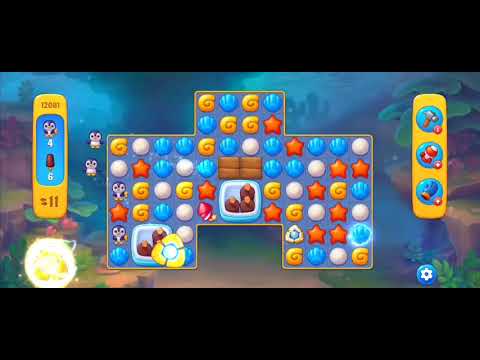 Fishdom Easy Level 12081 (with ingame lightning booster) @choraelmin