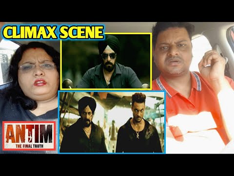 Antim Climax Scene Reaction | Salman Khan, Aayush Sharma | Antim movie last fight scene | 
