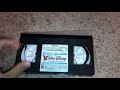 Disney S Sing Along Songs The Bare Necessities VHS Review