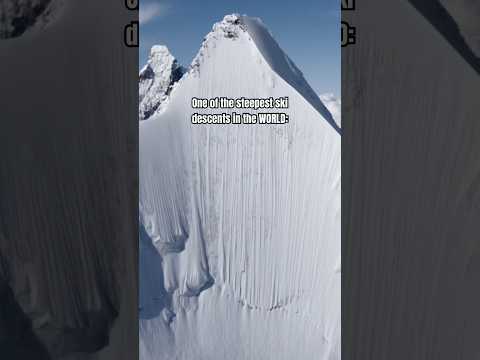 One Of The Steepest Ski Descents In The WORLD 🤯 // ⛷️ @jeremieheitz1430