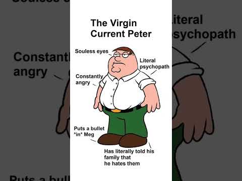 Old vs. New Peter Griffin (Family Guy)