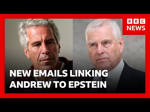 New Andrew emails to Epstein appear to pass on confidential investment information | BBC News