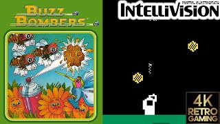 Buzz Bombers Intellivision 4k Gameplay