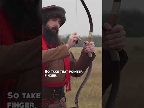 How to shoot a bow while riding a horse