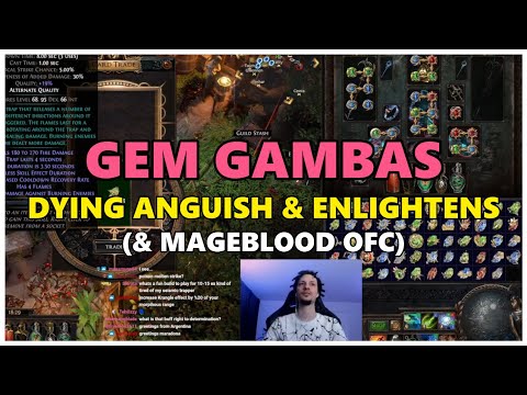 [PoE] Dying Anguish gamba &  Mageblood ofc - Stream Highlights #617
