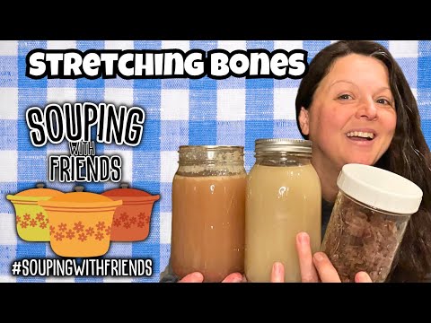 Alaska Homestead cooking Bone Broth, Stock, and Shredded Beef - 1 SET of Bones - #soupingwithfriends