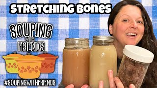 Alaska Homestead cooking Bone Broth, Stock, and Shredded Beef - 1 SET of Bones - #soupingwithfriends