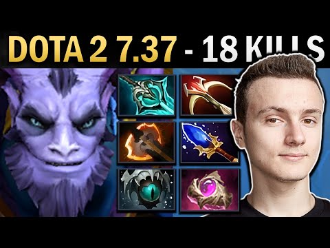 Riki Gameplay Miracle with 18 Kills and Battlefury - Kez Dota 2