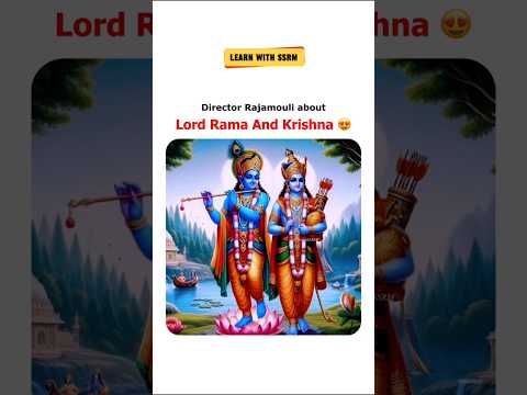 Director Rajamouli Super Speech about Lord Rama, Krishna, Hanuman🔥 #rajamouli #ram #krishna #shorts
