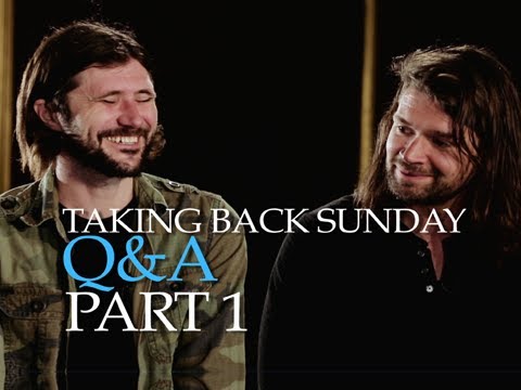 Taking Back Sunday - The PV Fan Q&A Hosted By The Used's Bert McCracken (Part 1)