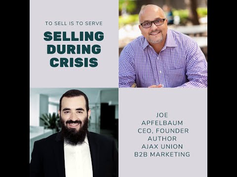 , title : 'EP:10 - Selling During Crisis - Joe Apfelbaum, CEO & Founder of Ajax Union'