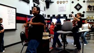 The wobble in the EHS band room