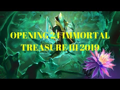Opening 24 Immortal Treasure III 2019 - Dota 2