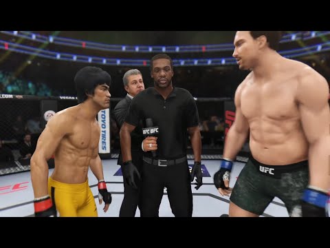 Bruce Lee vs. Hugh Jackman (EA sports UFC 3)
