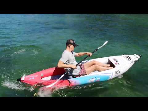 Testbericht | Aqua Marina VT K2 aufblasbare Kayak 1 Person | SURFDEAL