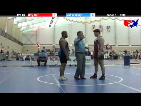 Orry Elor vs. Josh Mackey at 2013 ASICS University Nationals - GR