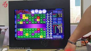 POT O Gold Game Board POG Touch Screen Monitor 19 Inch with CGA/VGA