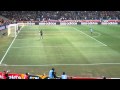 Uruguay - Ghana 1-1 (4-2 pen). 2010 World cup quarterfinal. Penalty shoot-outs
