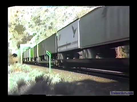 Classic Railroad Series 936 - UP trains in 1985 at Taggart, Utah Part 2 of 5.