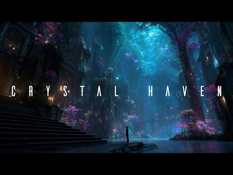 Crystal Haven - Fantasy Sleep Ambient Meditation - Relaxing Space Ambient Music