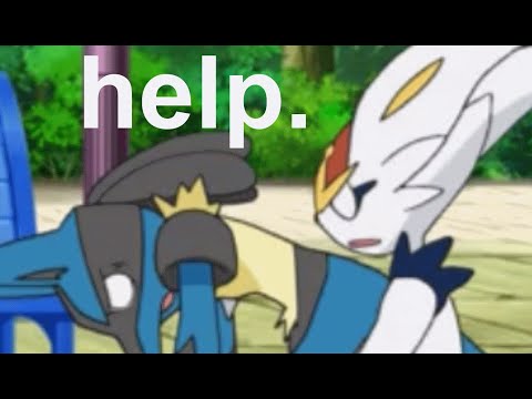 cinderace & lucario being a hot mess for 2.5 minutes straight