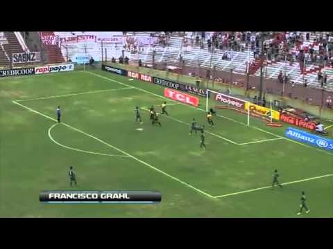 Gol de Francisco Grahl Huracán 0 Almirante 1 Fecha 21 Torneo Primera B Nacional FPT