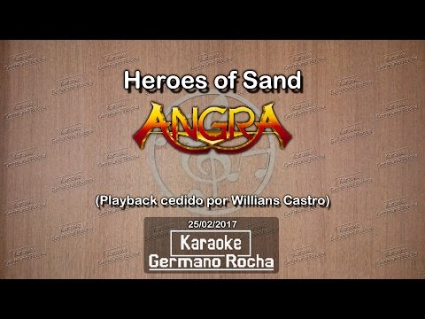 Angra - Heroes Of Sand (Karaoke)