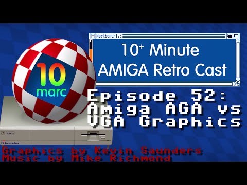 10MARC Episode 52 - Amiga AGA vs. PC VGA graphics