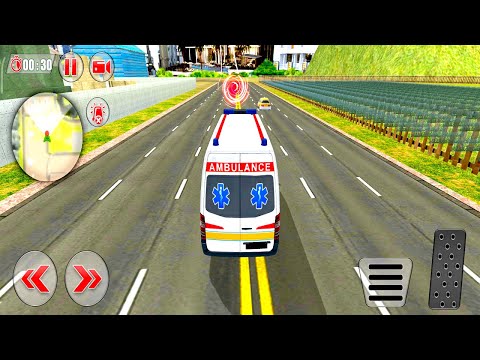 Ambulance Robot City Rescue Simulator - Android Gameplay #12