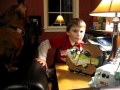 Matthew singing the night before christmas 
