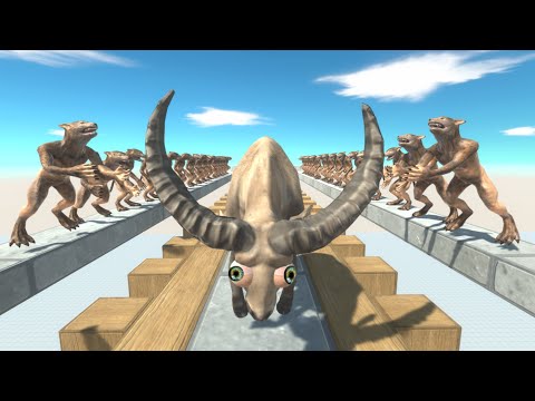 How to Challenge Animals on a Straight Path - Animal Revolt Battle Simulator