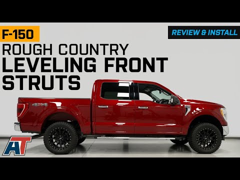 2015-2025 4WD F-150 Rough Country Suspension N3 Loaded Leveling Front Struts Review & Install