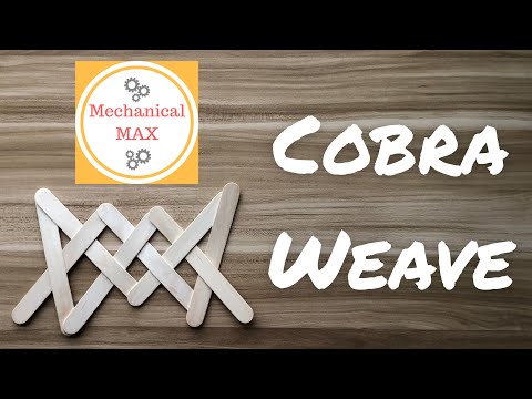 Stick Crafts - Stick Bomb - Cobra Weave