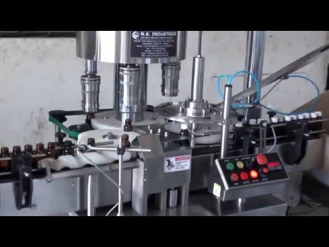 Automatic Multi Head Pick And Place Rotary Screw Capping Machine