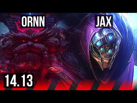 ORNN vs JAX (TOP) | 5/1/6, 800+ games | EUW Grandmaster | 14.13