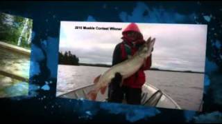 preview picture of video 'A Great Place To Fish Muskie, Walleye and Northern Pike in Ontario! Pine Sunset Lodge'