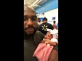Baby Natasha With Daddy