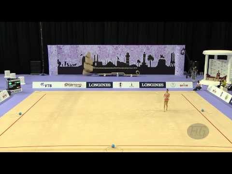 MIAKSHEVA Regina (KGZ) - 2014 Rhythmic Worlds, Izmir (TUR) - Qualifications Hoop