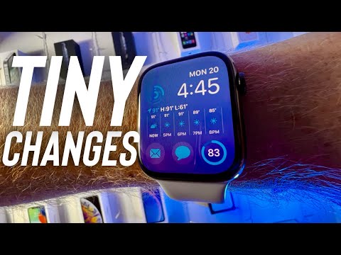 Tiny Changes I found in watchOS 9