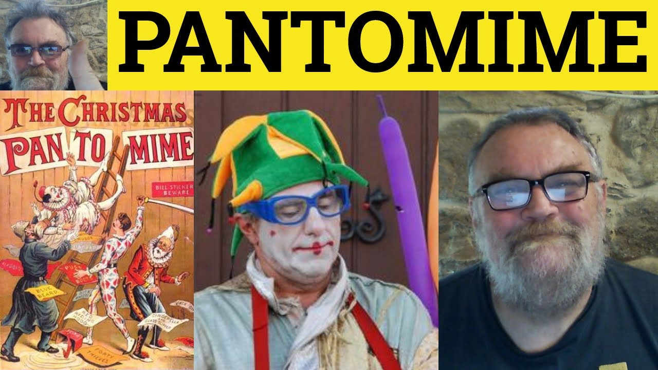 What does pantomime mean in UK? Tipseri