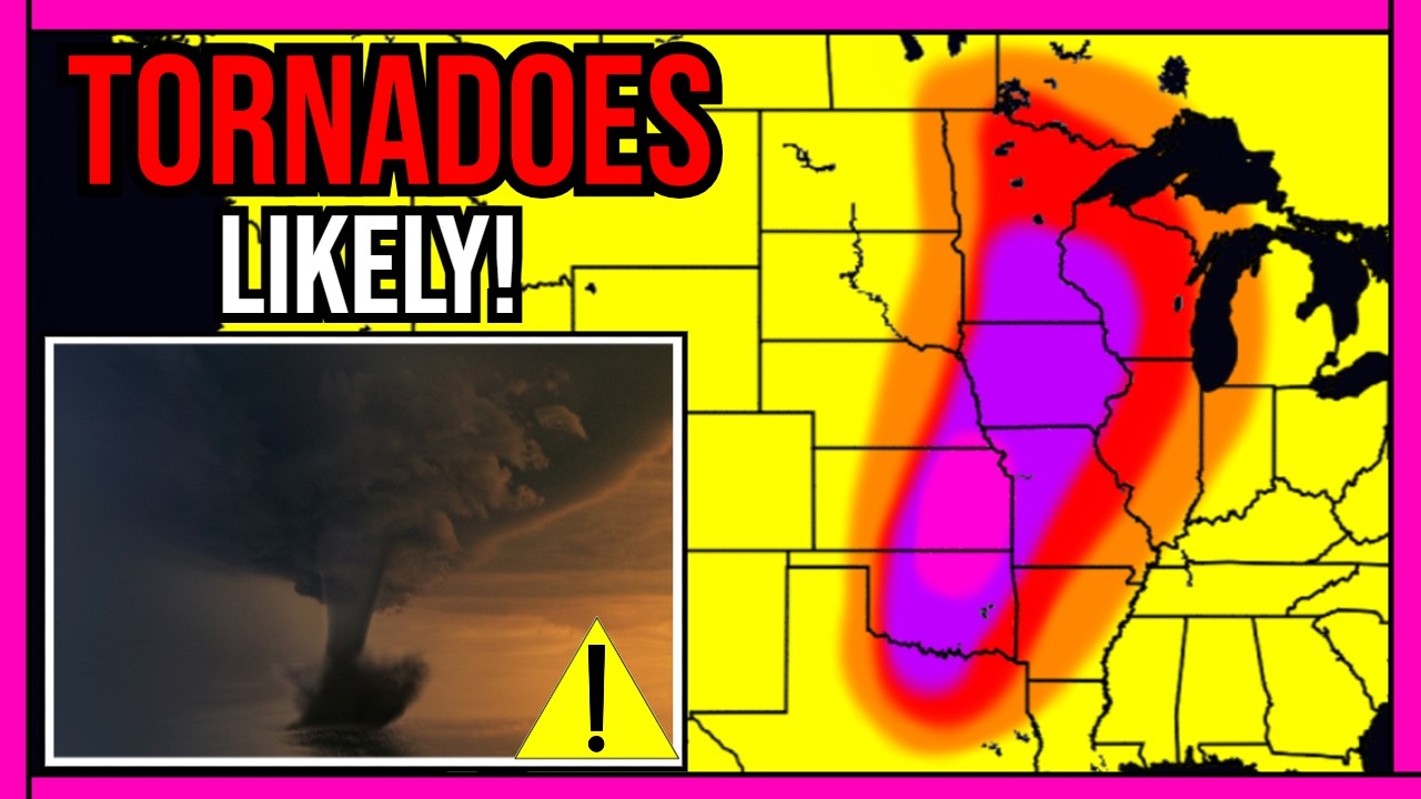🔴BREAKING - A Strong Tornado Likely Today! 3-Inch Hail, And 80mph Winds Possible! Live!