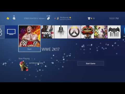 WWE 2K17 1st session unrecorded prestream (2016-10-11)
