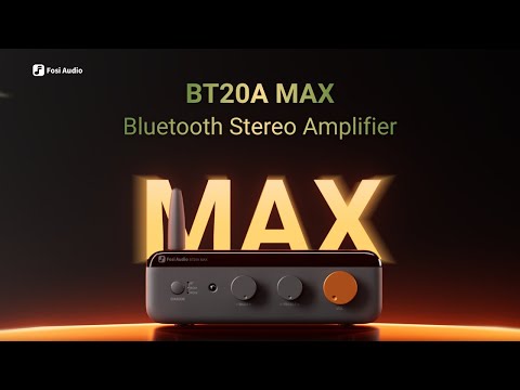 Fosi Audio BT20A MAX 48V Bluetooth stereo amplifier