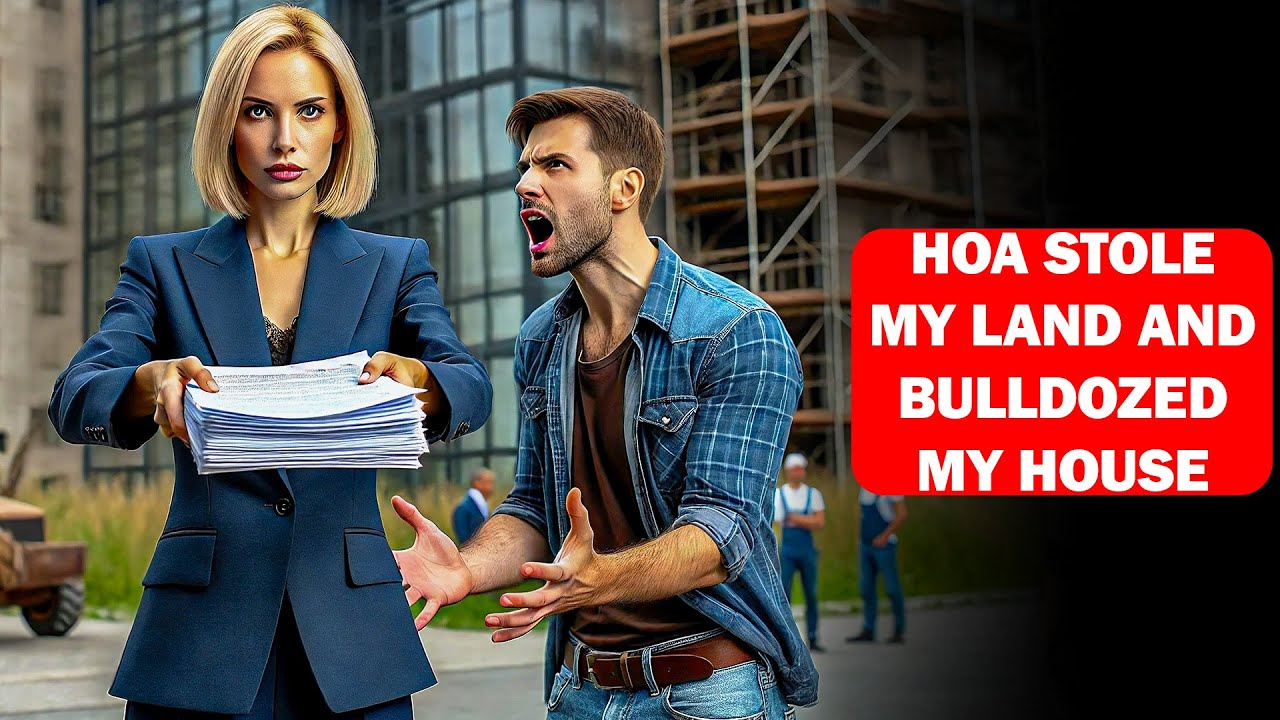 HOA president demolished my house by the sea, and built herself a house on my property!